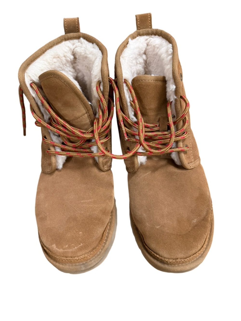 UGG Neumel Chukka Boots Chestnut Suede Size 8 - Picture 10 of 11